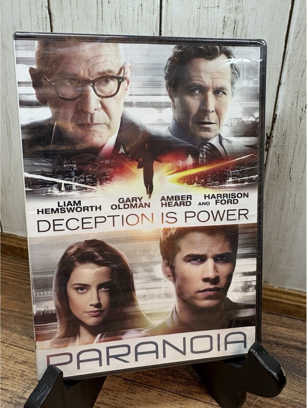 Paranoia (DVD, 2013) Gary Oldman - Harrison Ford - Richard Dreyfuss - New Sealed